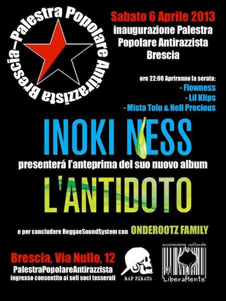 inaugurazione Palestra Popolare Brescia