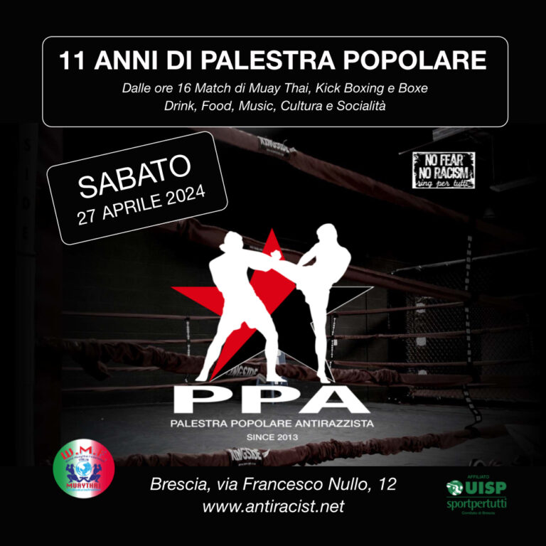 11 anni Palestra Popolare Brescia