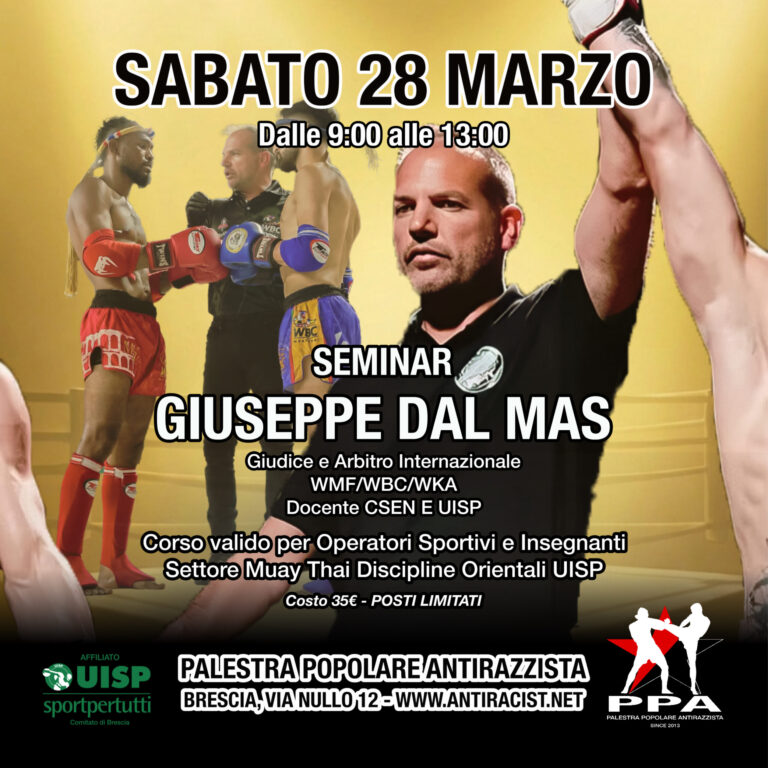 corso arbitri Muay Thai Brescia
