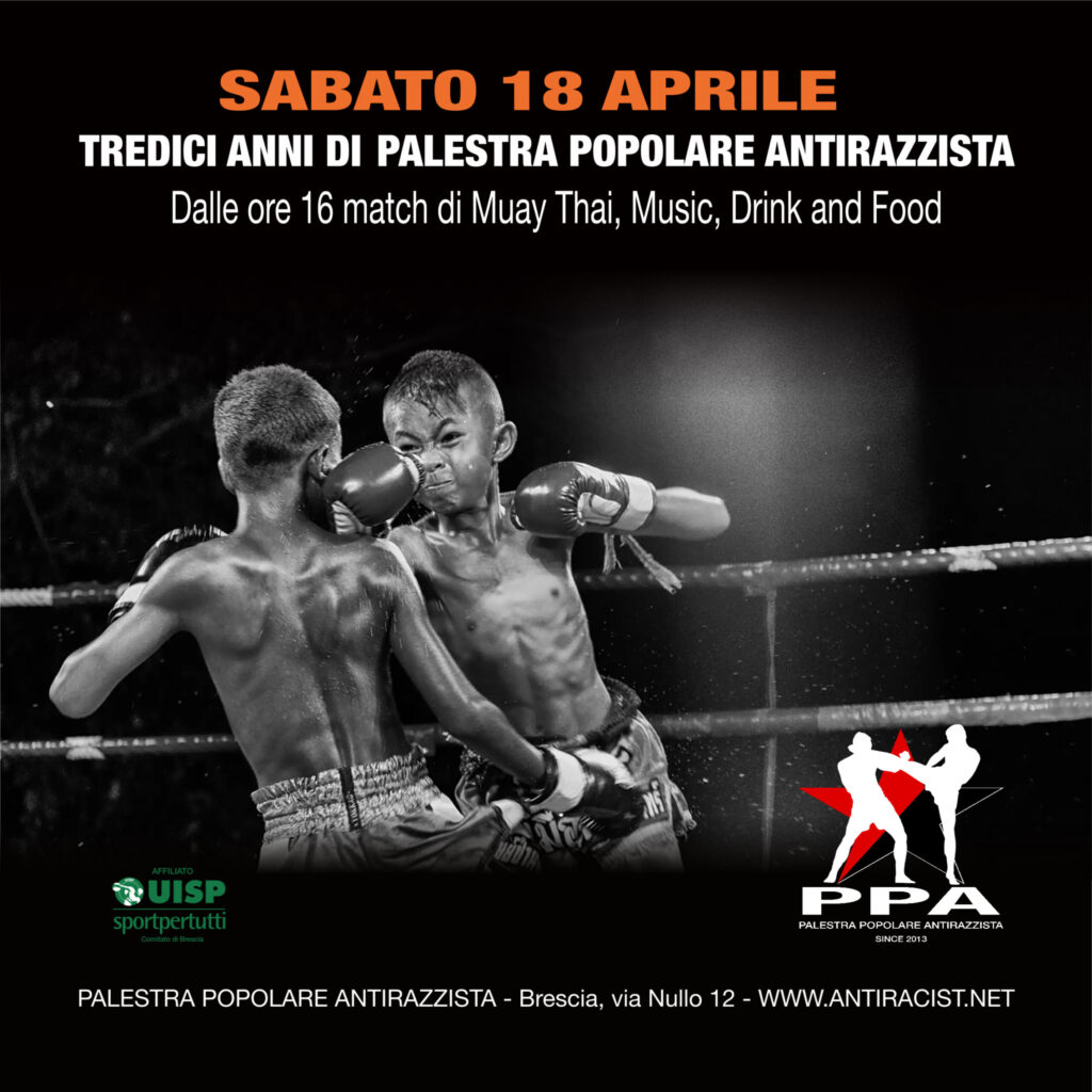 13 anni Palestra Popolare Antirazzista